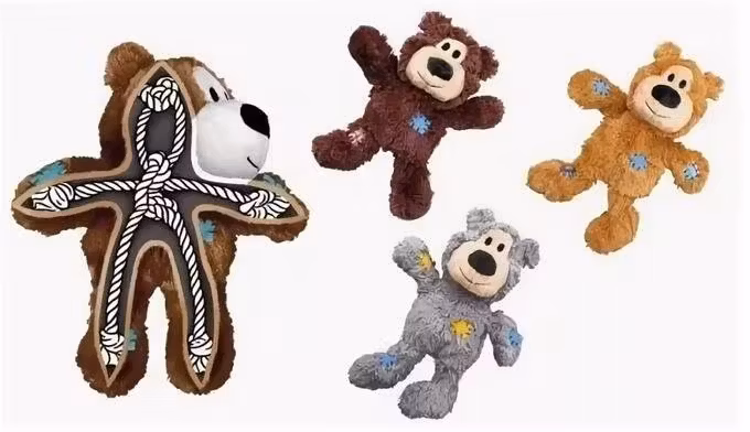 KONG WildKnots Bear assorterte farger