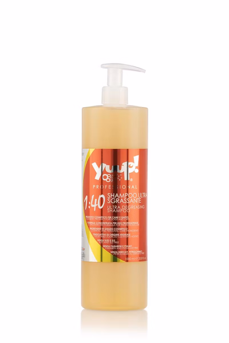 Yuup! Pro 1:40 ultra degreasing shampoo 0,25L, 1L, 5L