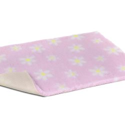 Vetbed 75x100cm Select Pink Daisies, Petlife Original