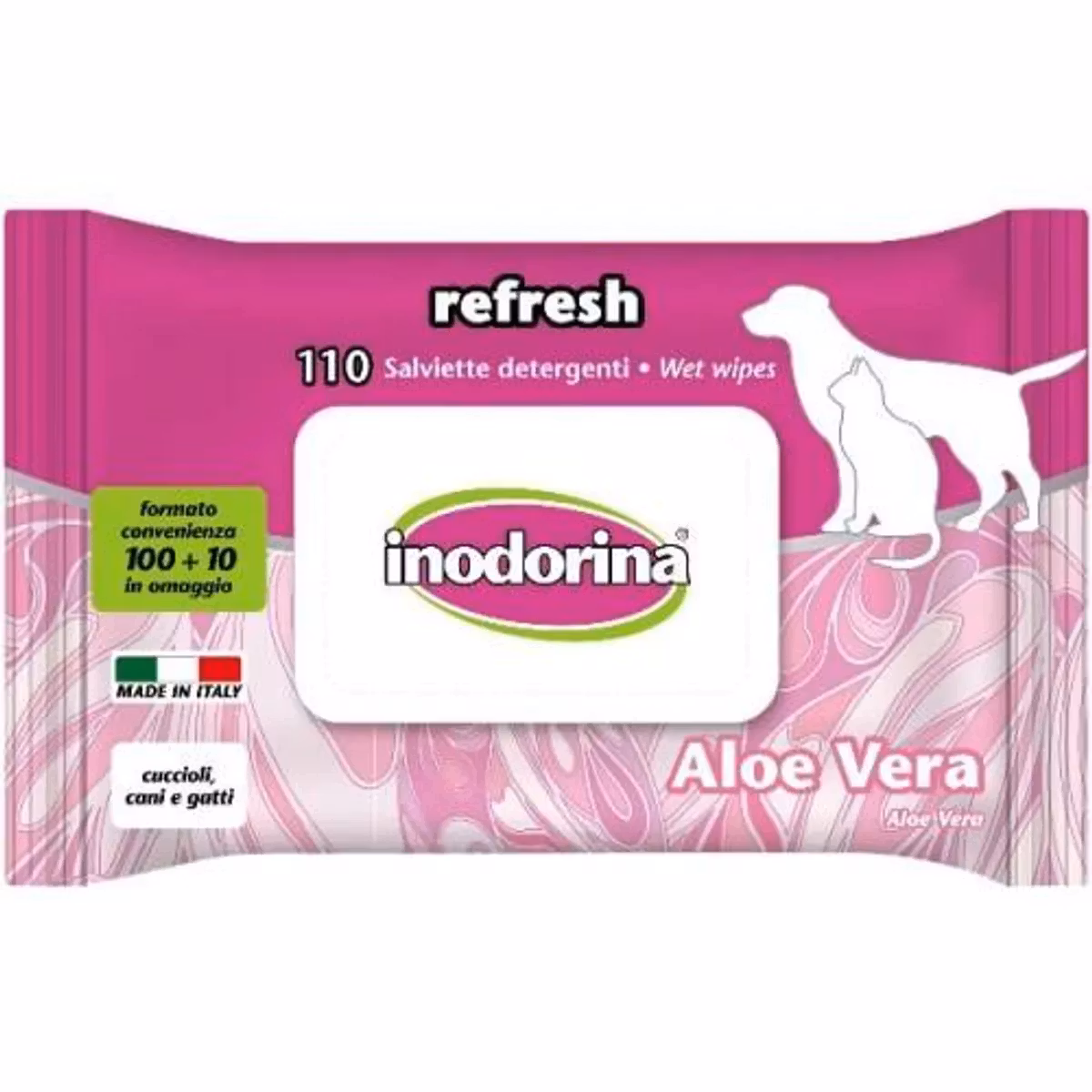 Refresh Aloe Vera  Våtservietter 40 pc/110pc, Inodorina