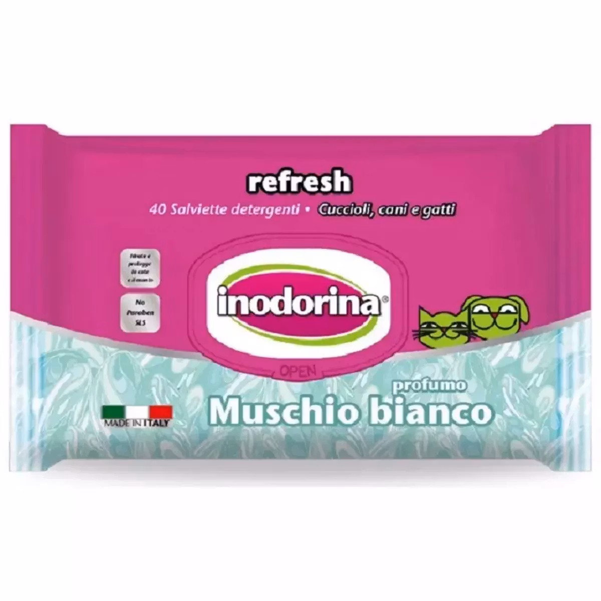 Refresh White Musk Våtservietter 40 pc/110pc, Inodorina