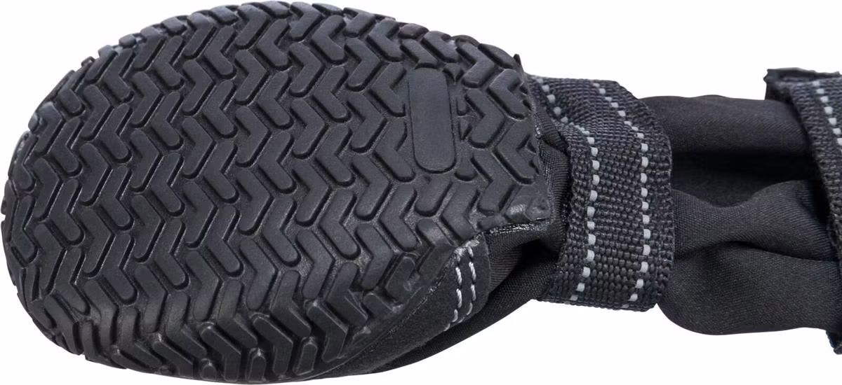 Hundesokk Walker Active Long Protective 2pk Sort Potesokk - Bestillingsvare