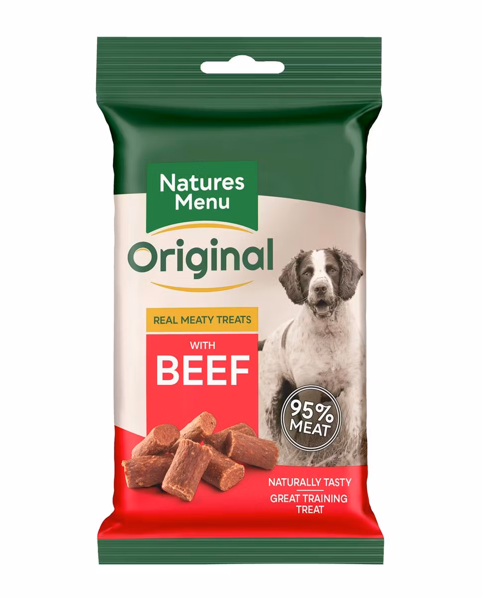Natures menu beef 60g (rød) Kjøtt