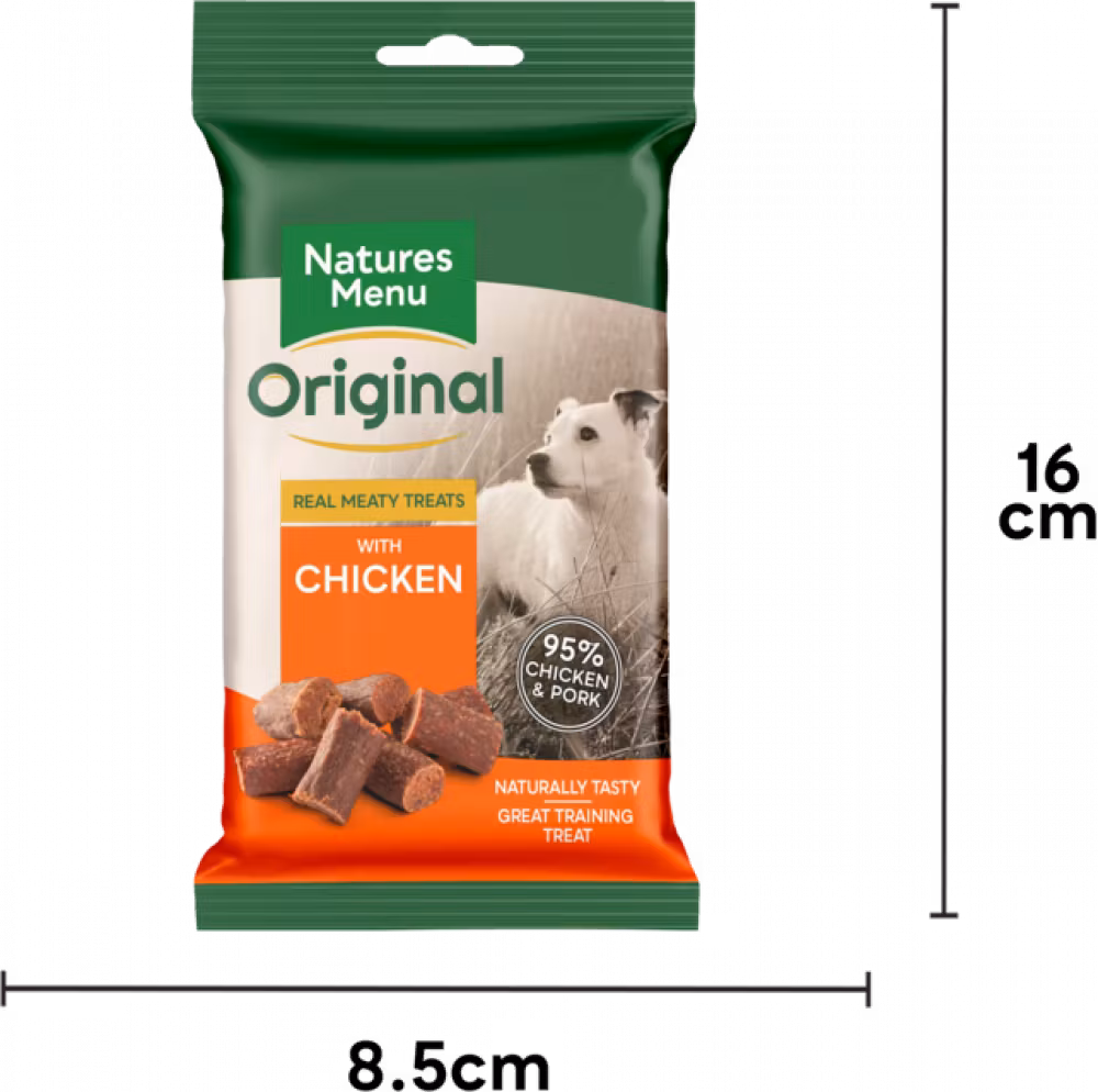 Natures menu chicken 60g (Oransje) Kylling