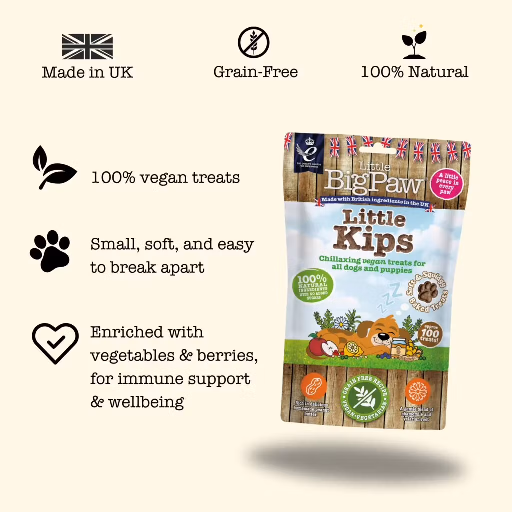 LBP Treat Little Kips Chillaxing Vegan 90g Peanut Butter