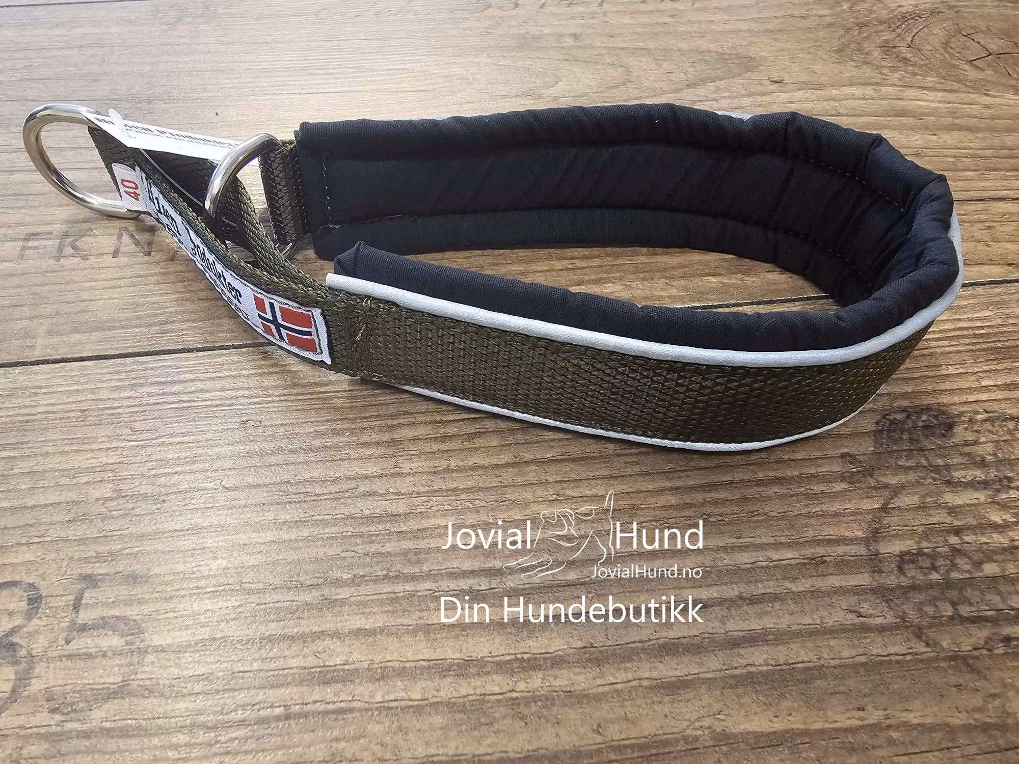 Huken Halvstrup Halsbånd 50 cm Polstret