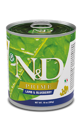 Farmina N&D Dog Prime Lamb & Blueberry 285 Gr Box  Lam og blåbær