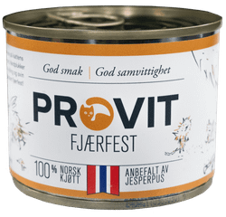 PROVIT Fjærfest 185g Boksemat Katt