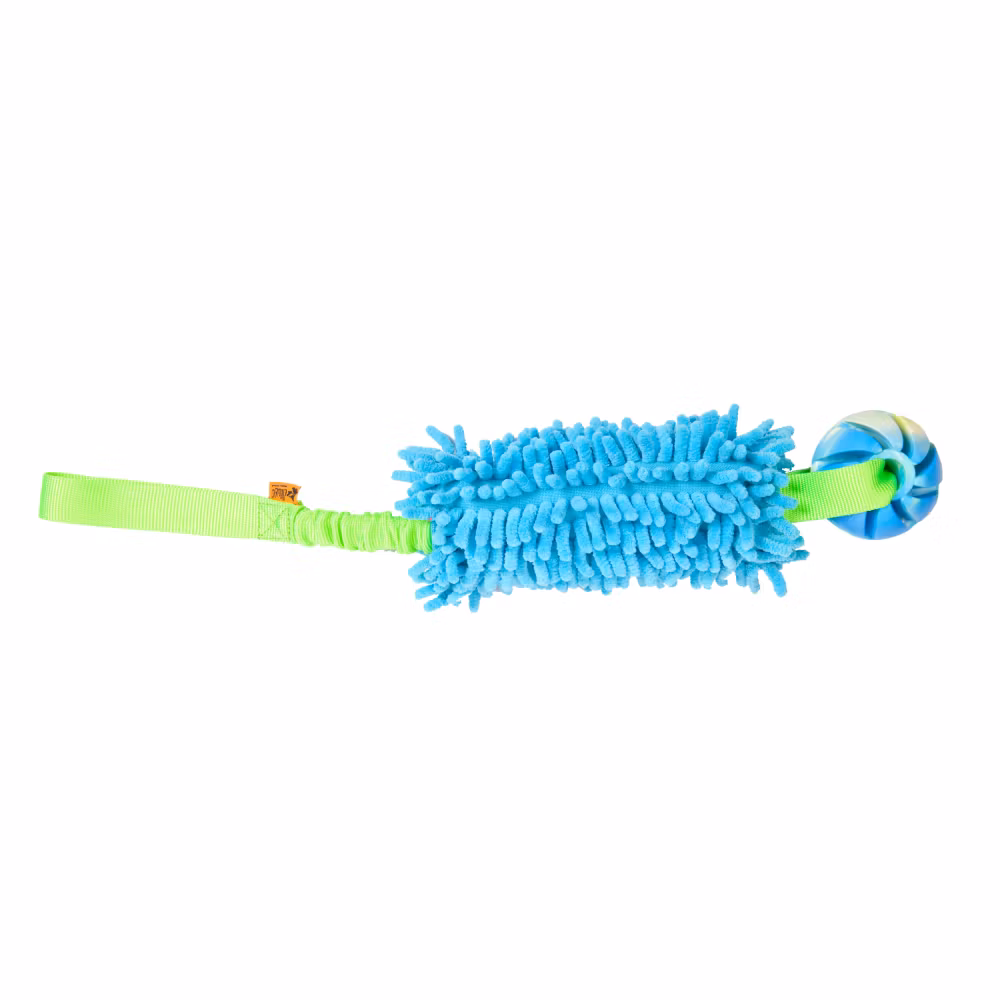 Dingo Draleke m/strikk, mopp og ball ca 49 cm