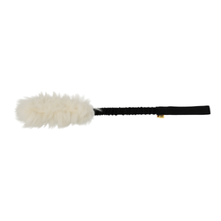 Dingo Draleke m/strikk og sauepels Sort ca 50-65 cm