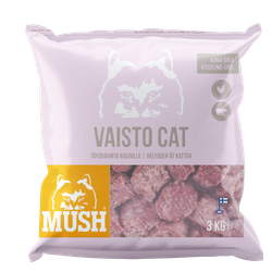 MUSH Vaisto® Cat Rosa - kylling-gris