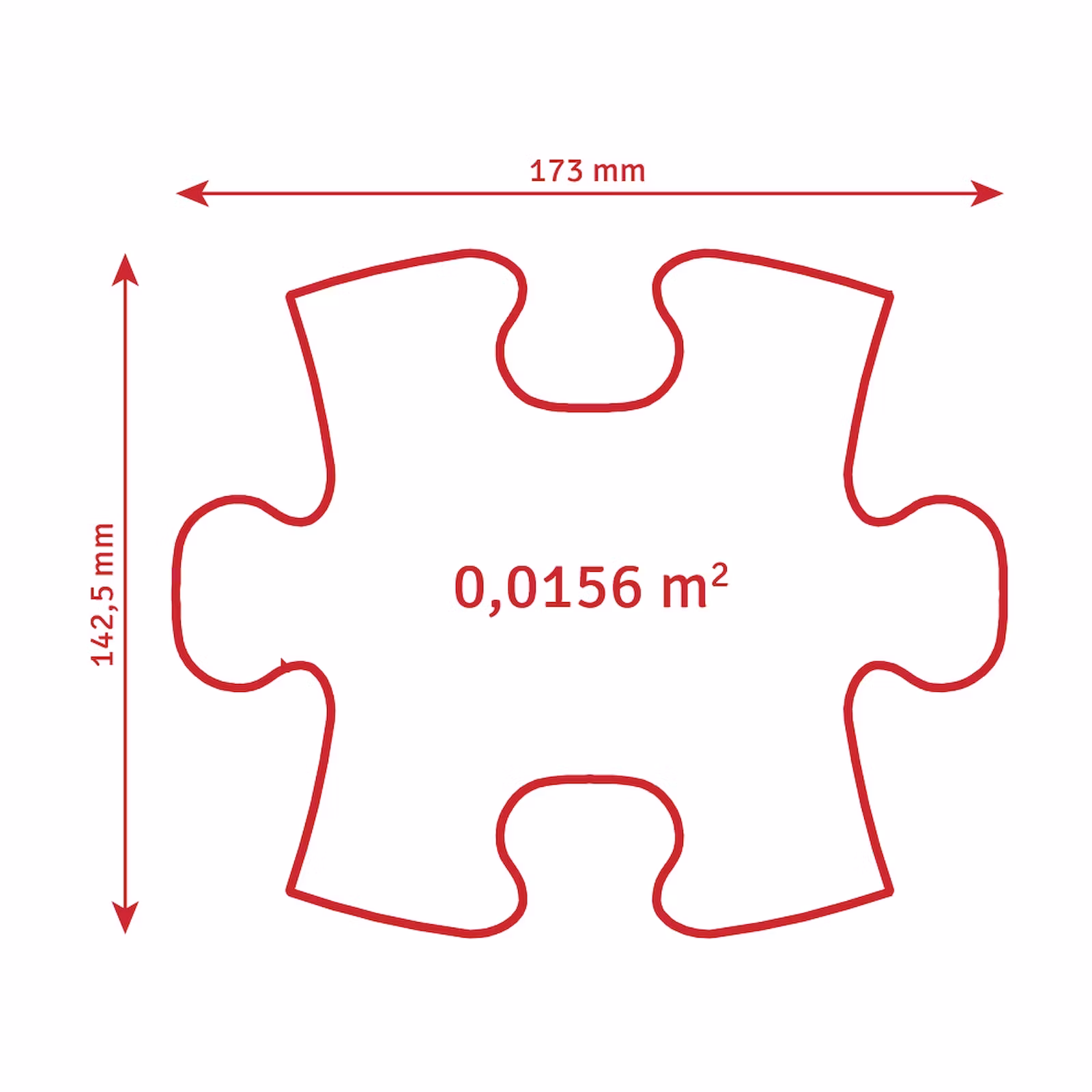 Muffik Mini puzzles set 20stk + Oppbevaringsboks Liten