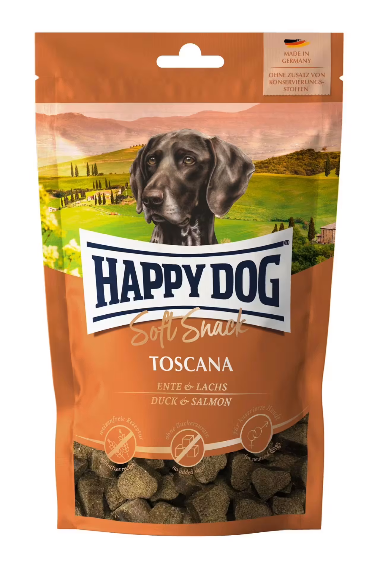 Happy Dog Soft Snack Toscana (And & Laks) 100g