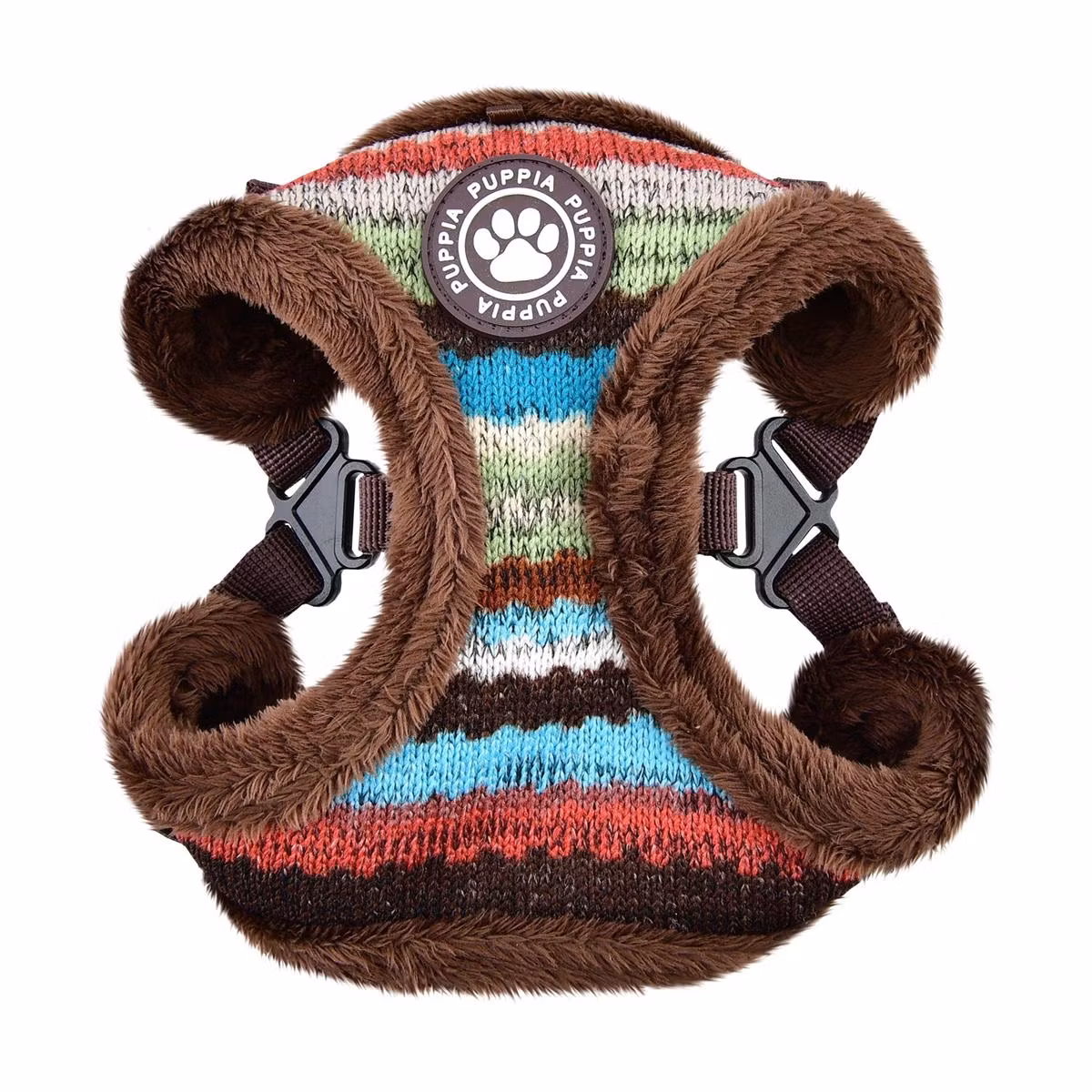 Puppia Crayon Harness C Brun / Brown