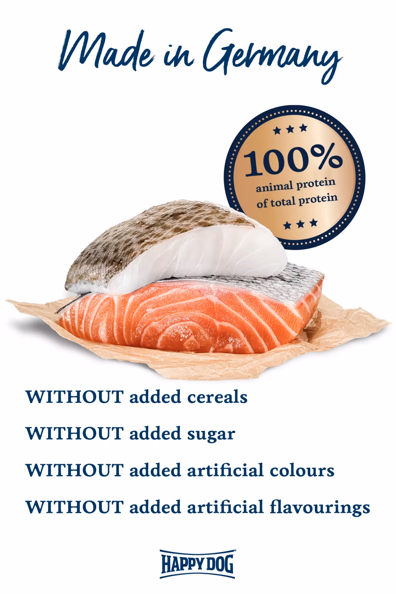 Happy Dog Boksemat Sensible Pure Norway M/Sjøfisk 400g