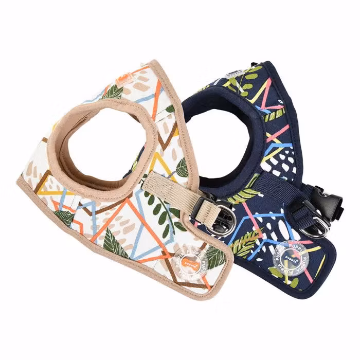 Puppia Botanical Harness B Beige