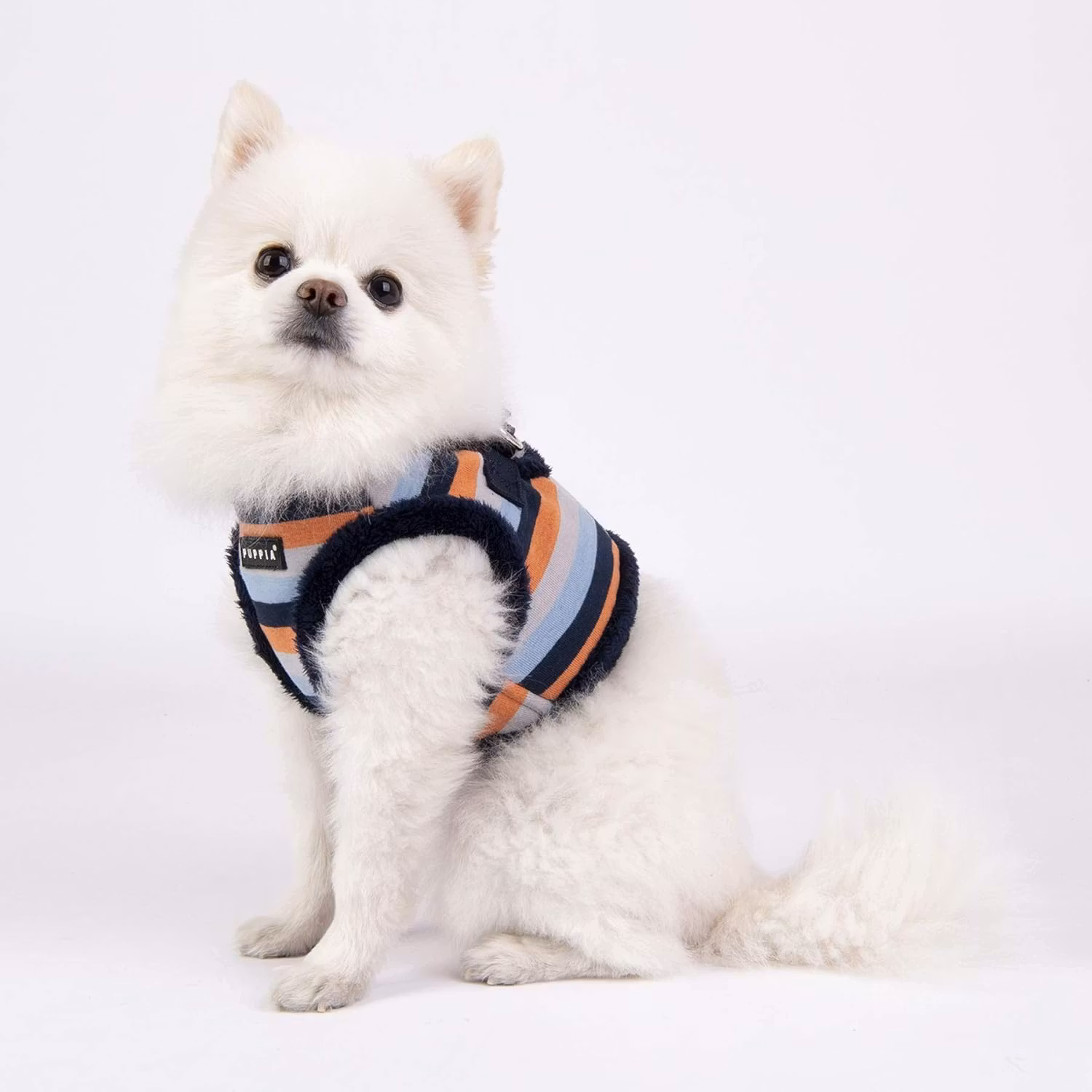 Puppia Bryson Harness B Blå / Navy