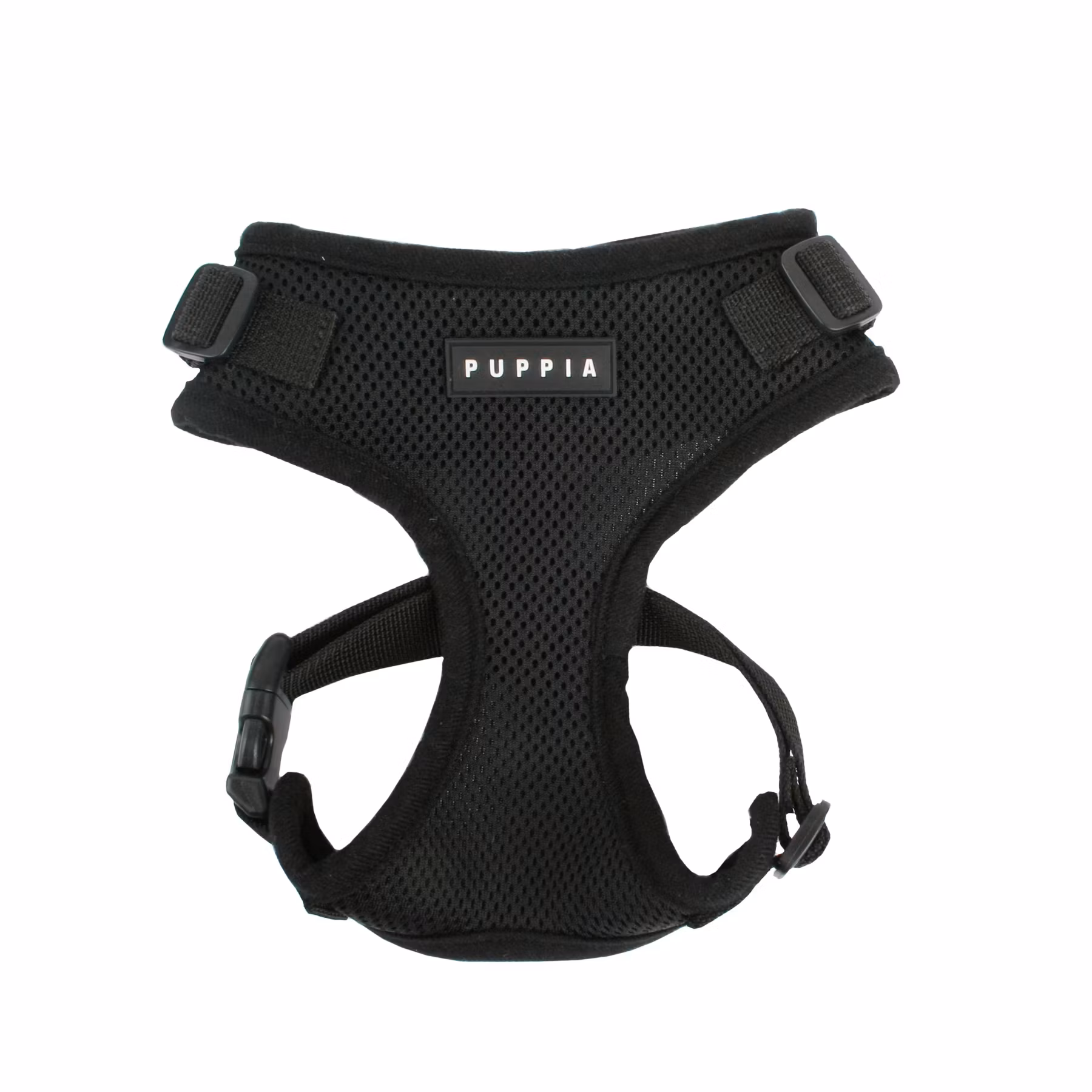 Puppia Ritefit Air Mesh Harness Svart / Black med justering i både nakke og bryst