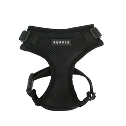 Puppia Ritefit Air Mesh Harness Svart / Black med justering i både nakke og bryst