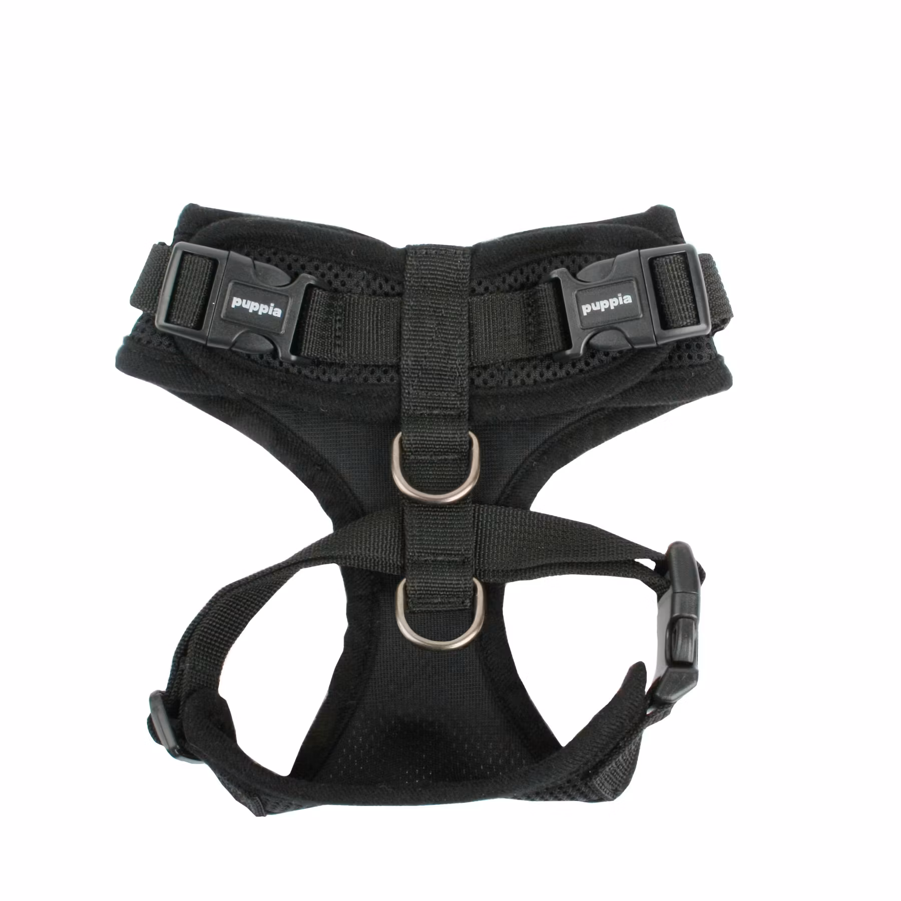 Puppia Ritefit Air Mesh Harness Svart / Black med justering i både nakke og bryst