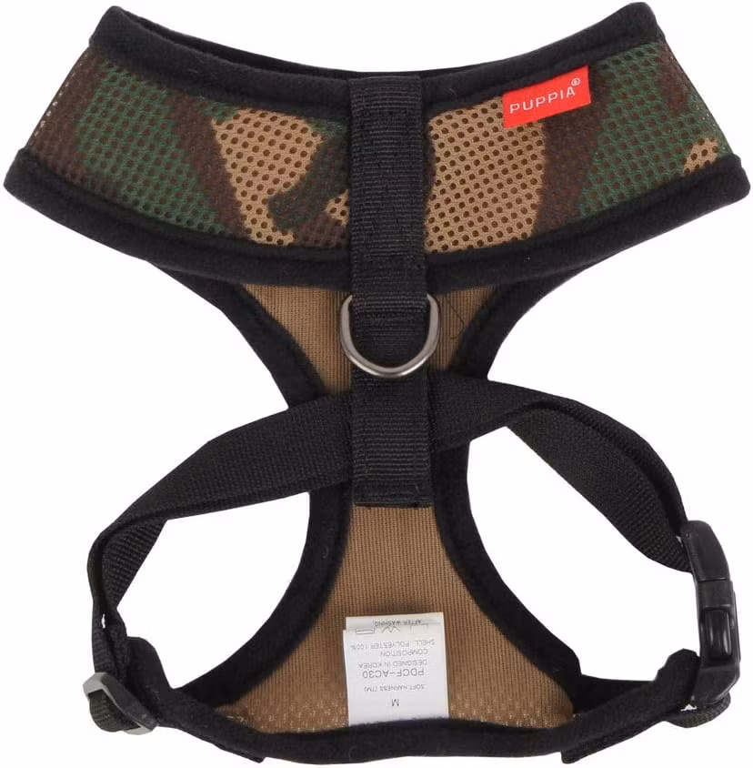 Puppia Soft Harness A Camo