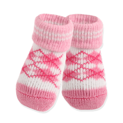 Puppia Argyle Sokker Rosa