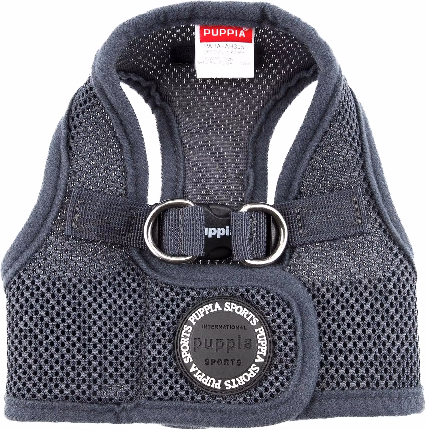Puppia Soft Sport Harness B Grå / Grey