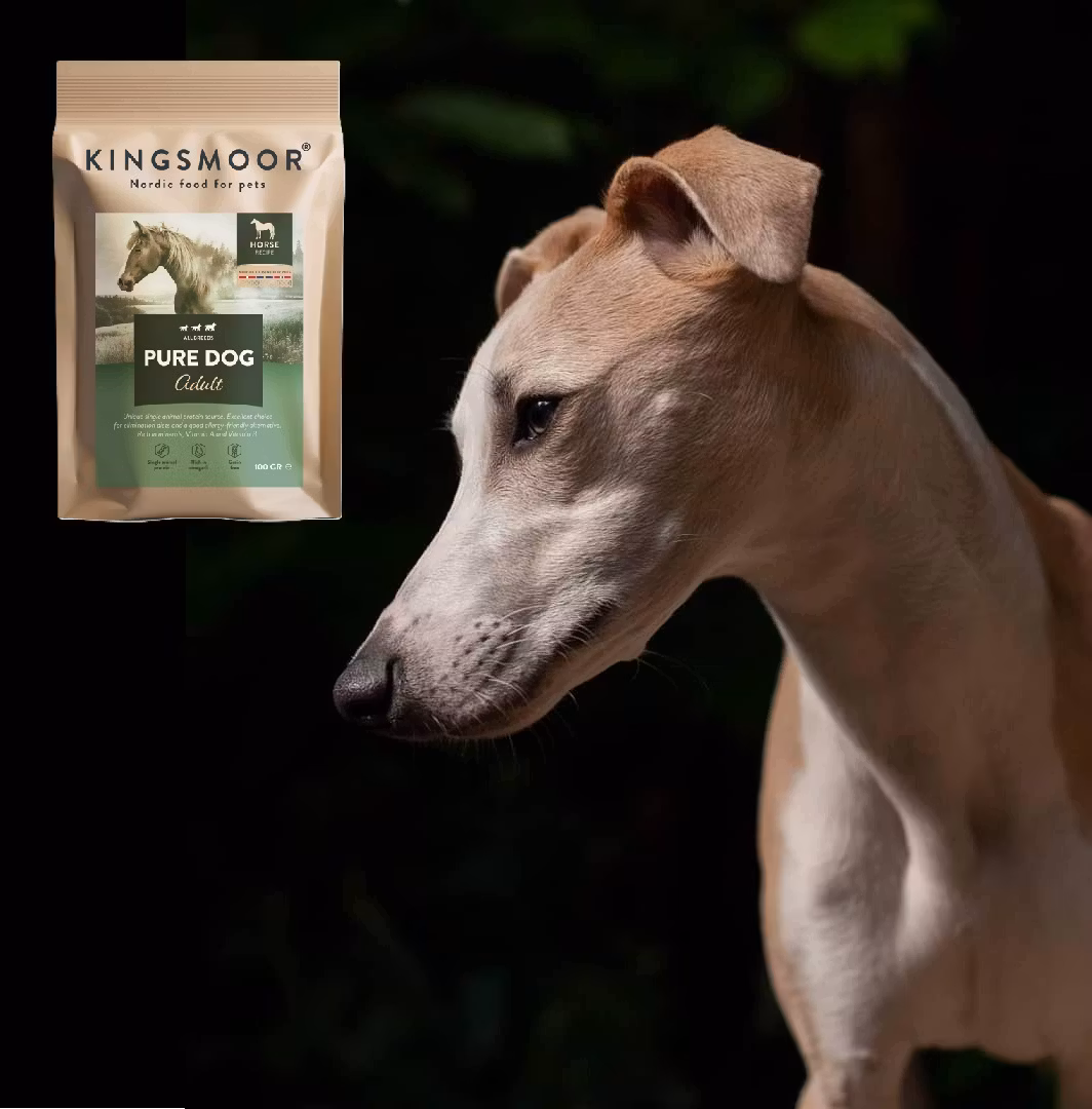Kingsmoor Mellom og Stor Hund Hest - Pure Horse Large Dog