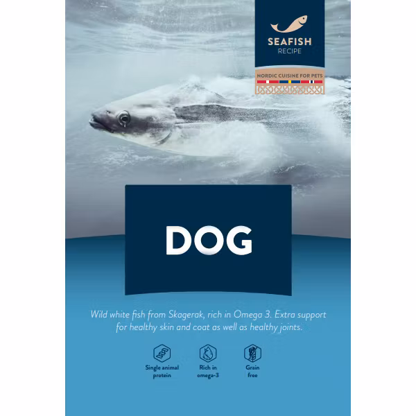 Kingsmoor Mellom og Stor Hund Sjøfisk - Pure Seafish Large Dog