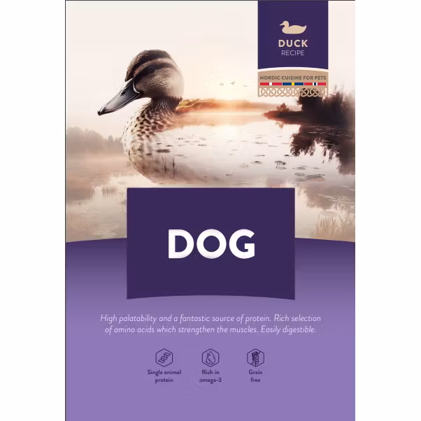Kingsmoor Mellom og Stor Hund And - Pure Duck Large Dog