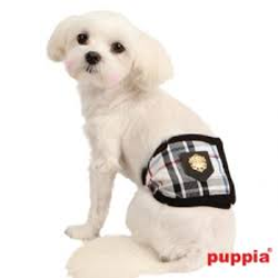 Puppia Junior Manner Band Sort / Black L