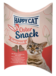 Happy Cat Påske Snacks M/Oksekjøtt, Tranebær & Eple 70g