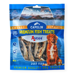 Antos Tørket Lodde (Capelin) 90 g