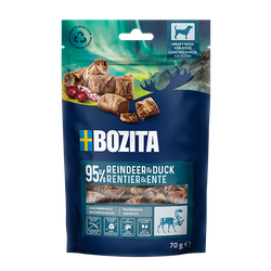 Bozita Snacks Meaty Bites Reindeer & Duck 70g