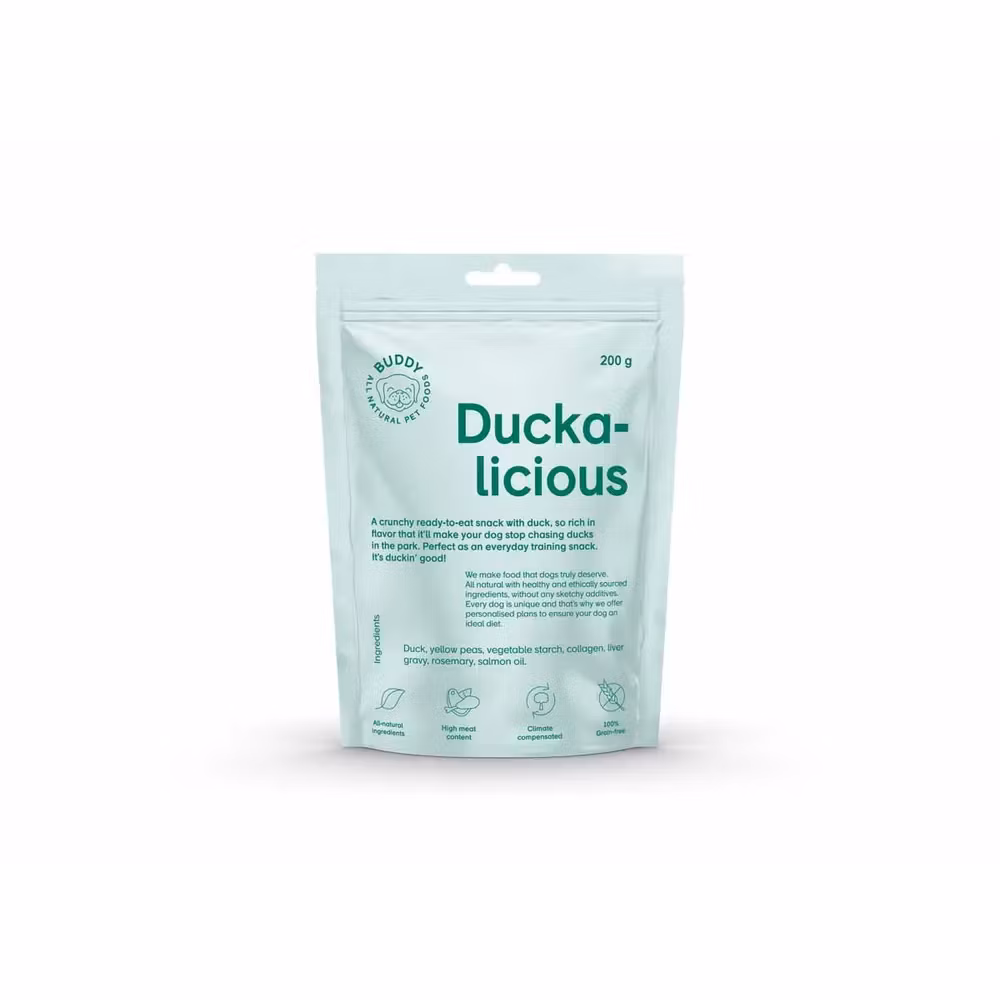 Buddy Semi-moist Snack Duck & Rosemary 200g