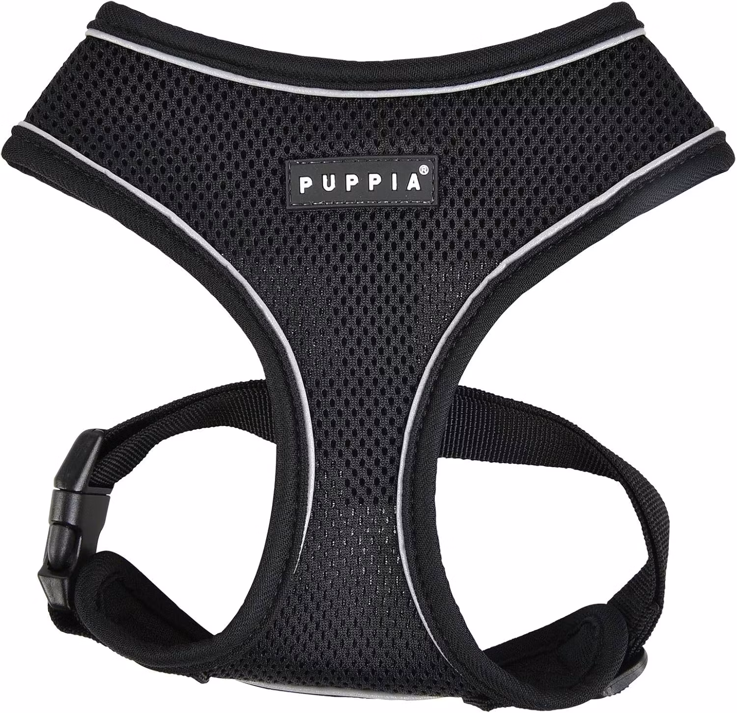 Puppia Soft Harness A PRO m refleks Sort / Black