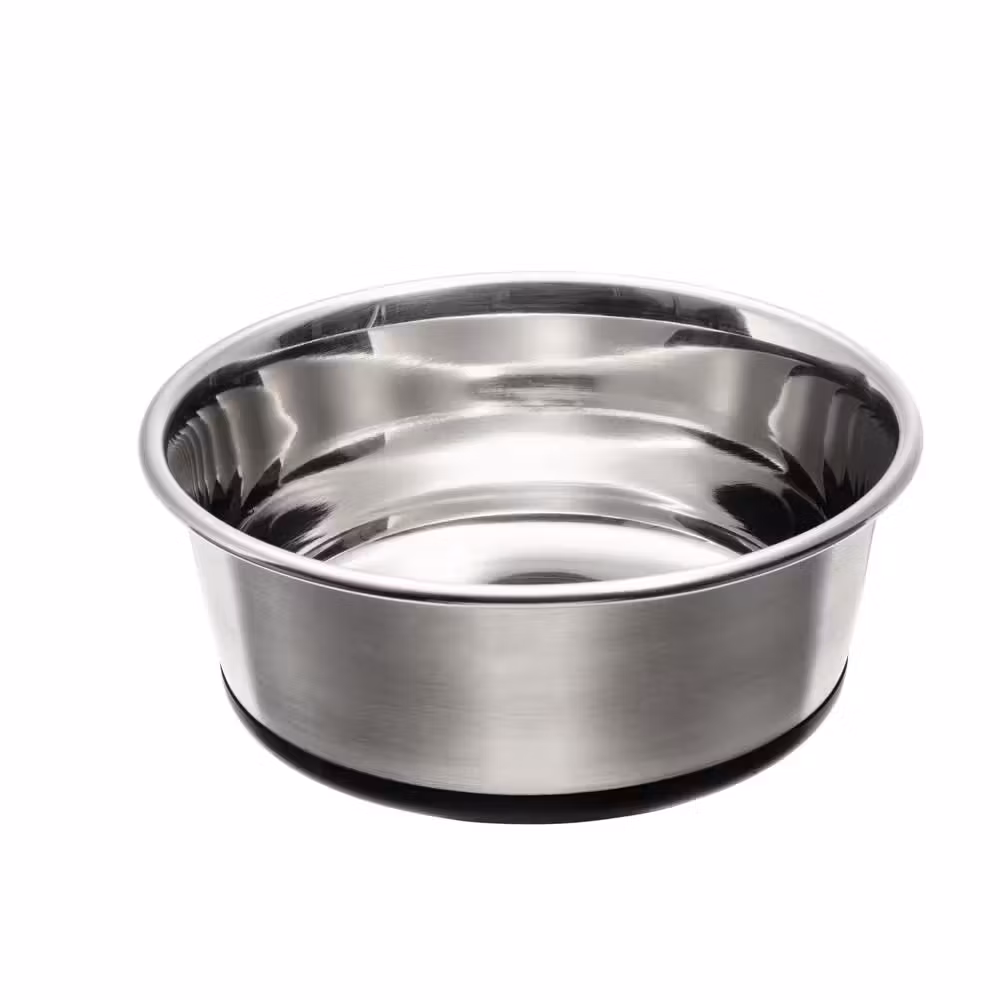 Hunter Bowl stainless steel Gummiert