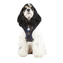 Puppia Kemp Harness A Beige/Navy/Grey XL