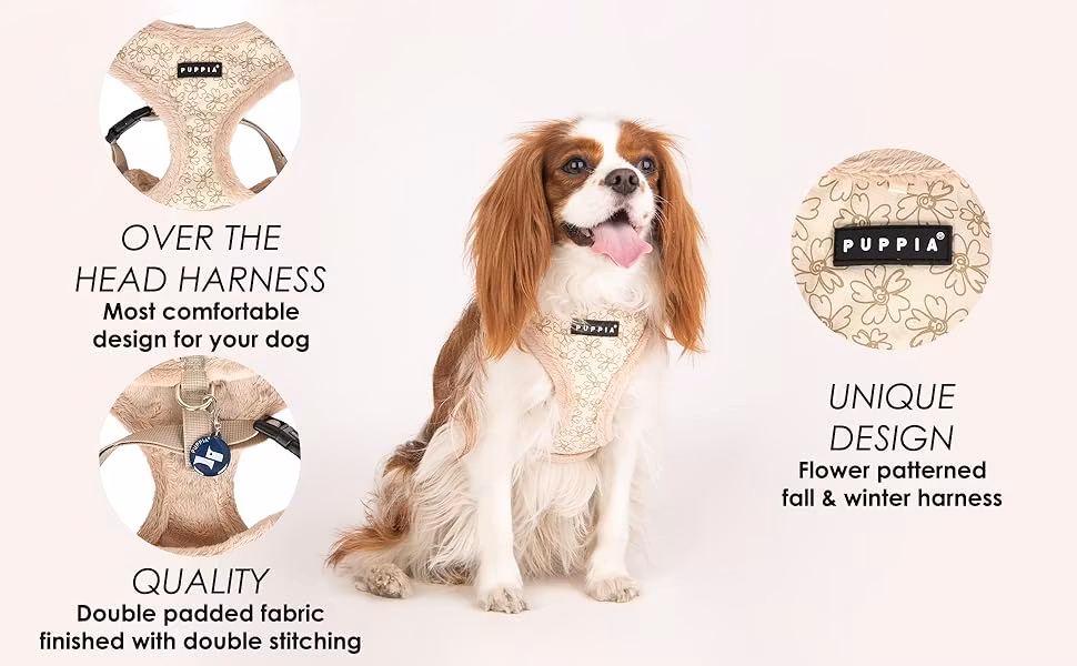 Puppia Hepatica Harness A Sort / Black