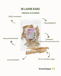 JR Lamb Ears 100g