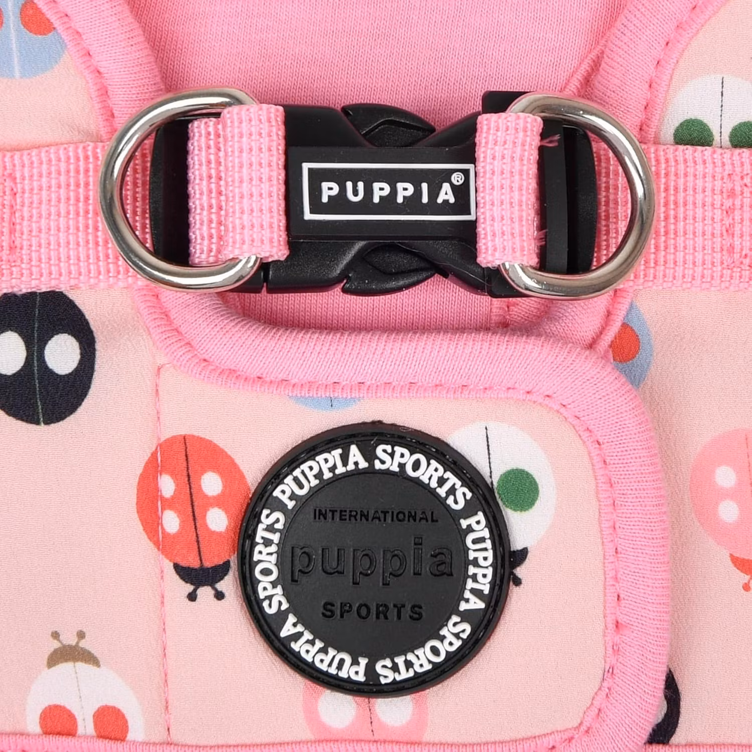 Puppia Lady Beetle Harness B Rosa / Pink