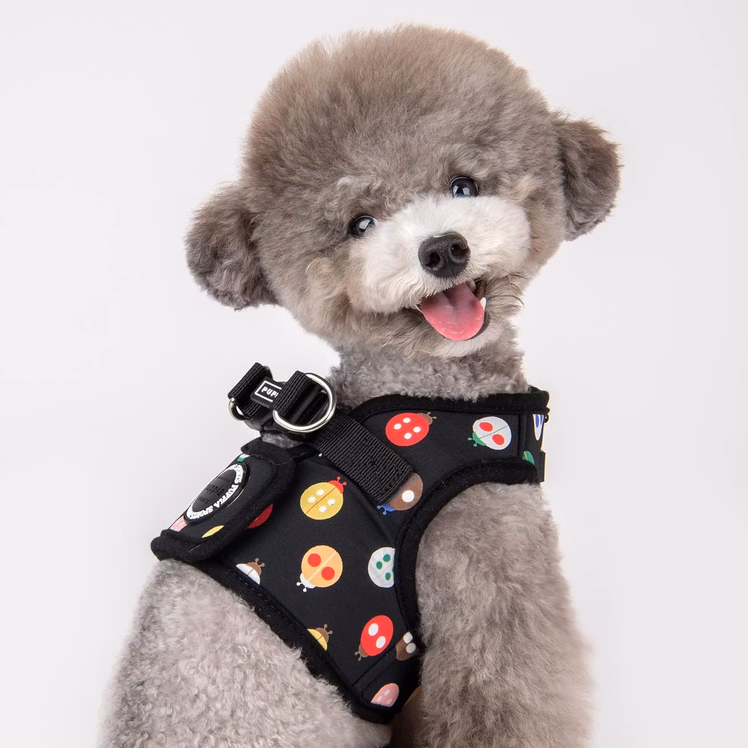Puppia Lady Beetle Harness B Rosa / Pink