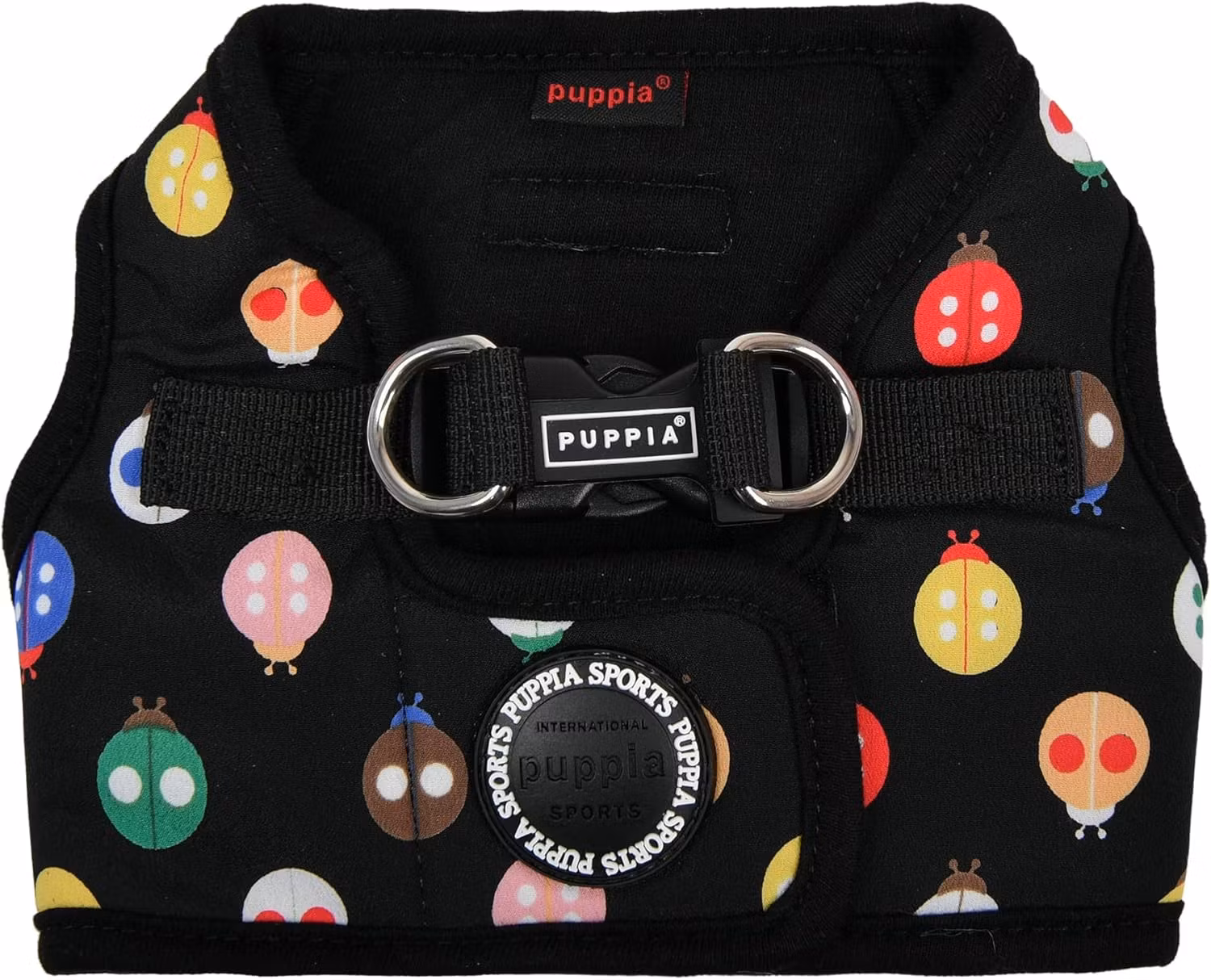 Puppia Lady Beetle Harness B Sort / Black
