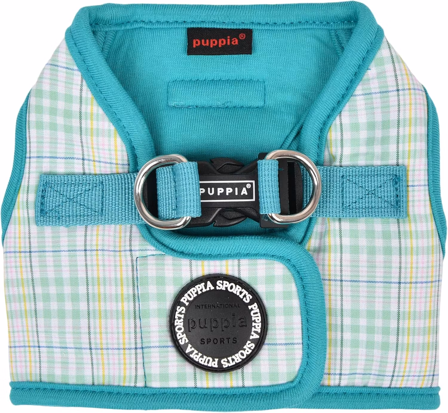 Puppia Luke Harness B Aqua