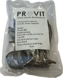PROVIT Tørket Lodde Fisk 70g