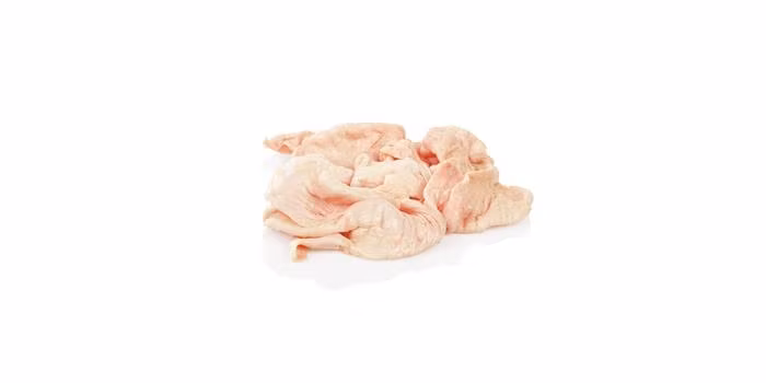 Provit Kyllingskinn 17kg uemballert Fryst
