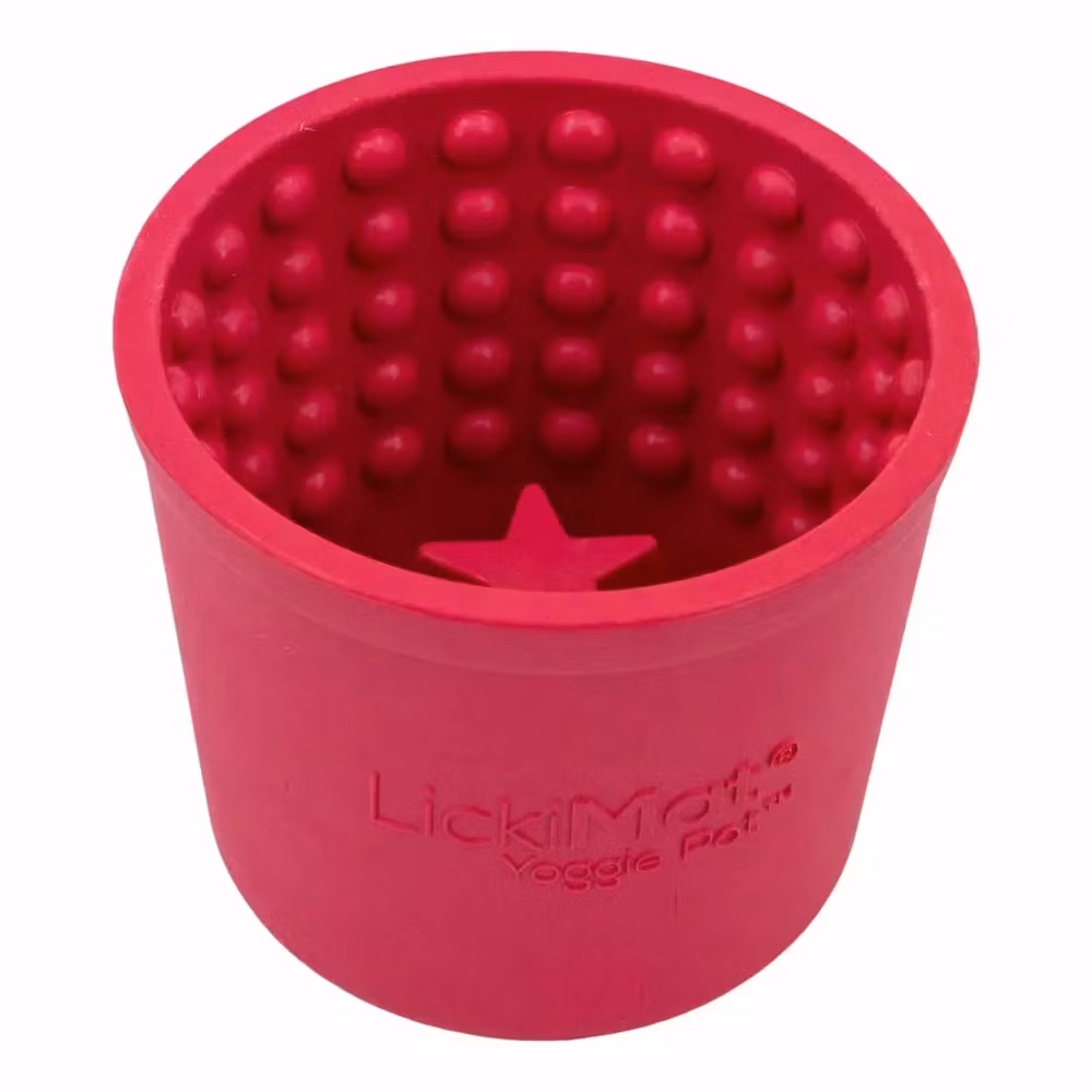 Lickimat Yoggie Pot Rosa Hundeskål