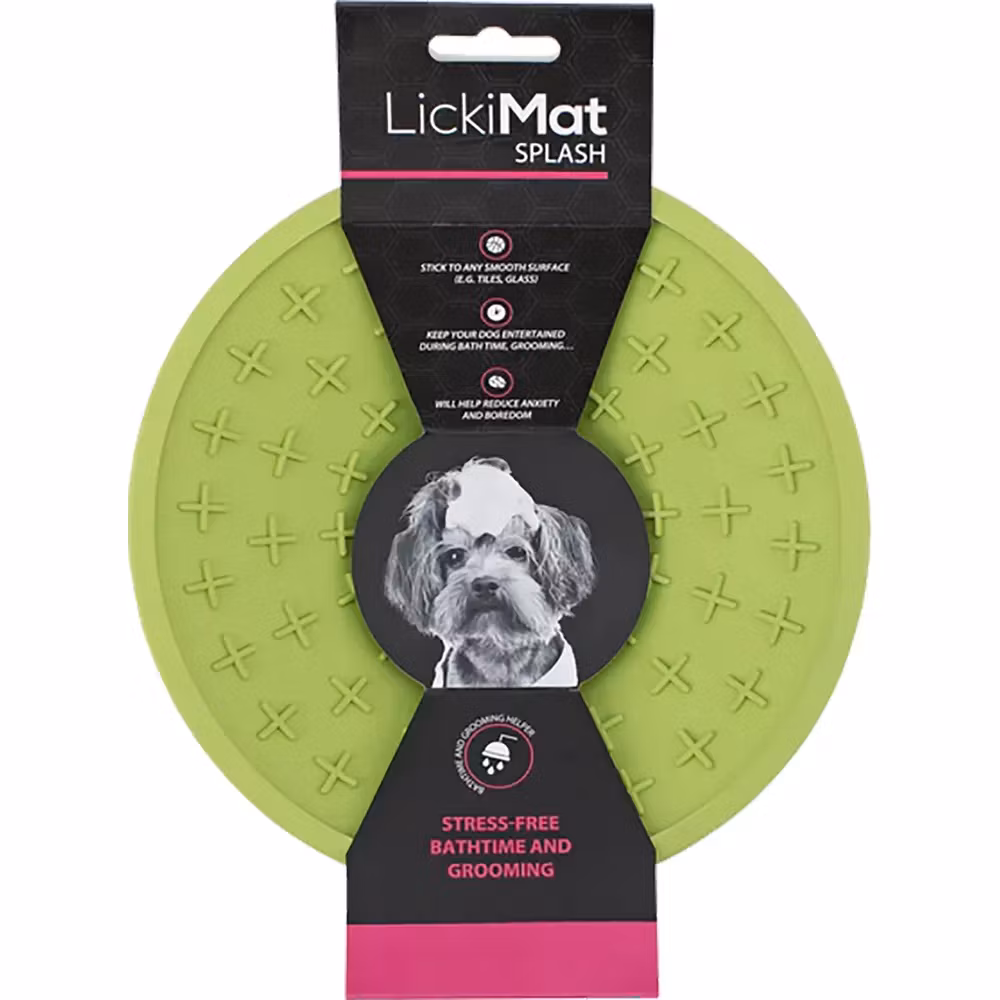 Lickimat Splash Grøn Hundskål