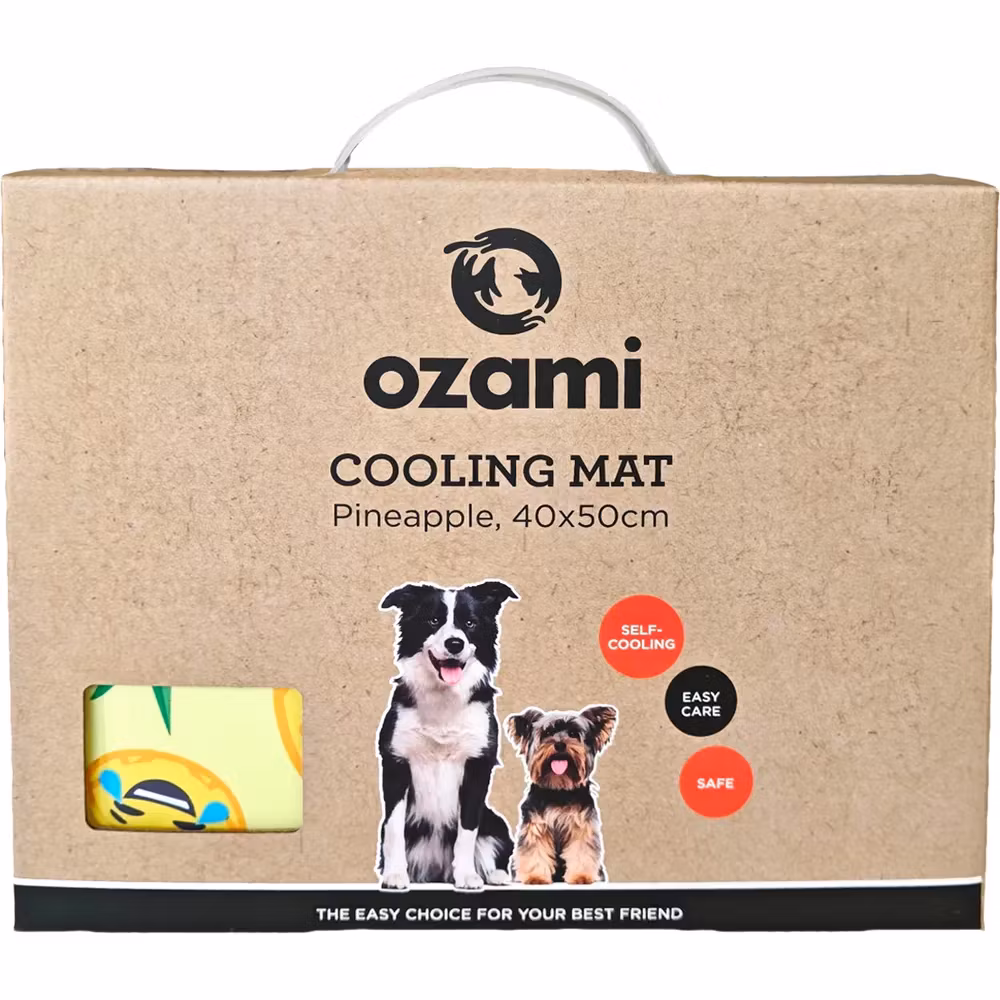 Ozami Kjølematte Ananas Gul - Cooling Mat Pineapple
