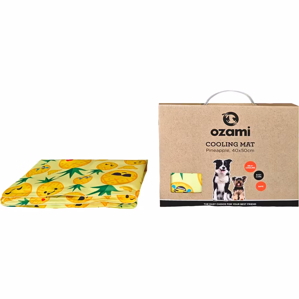 Ozami Kjølematte Ananas Gul - Cooling Mat Pineapple